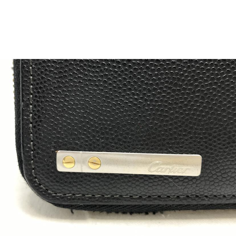 Cartie カルティエ/サントス ラウンドジップ 財布//Bランク/51