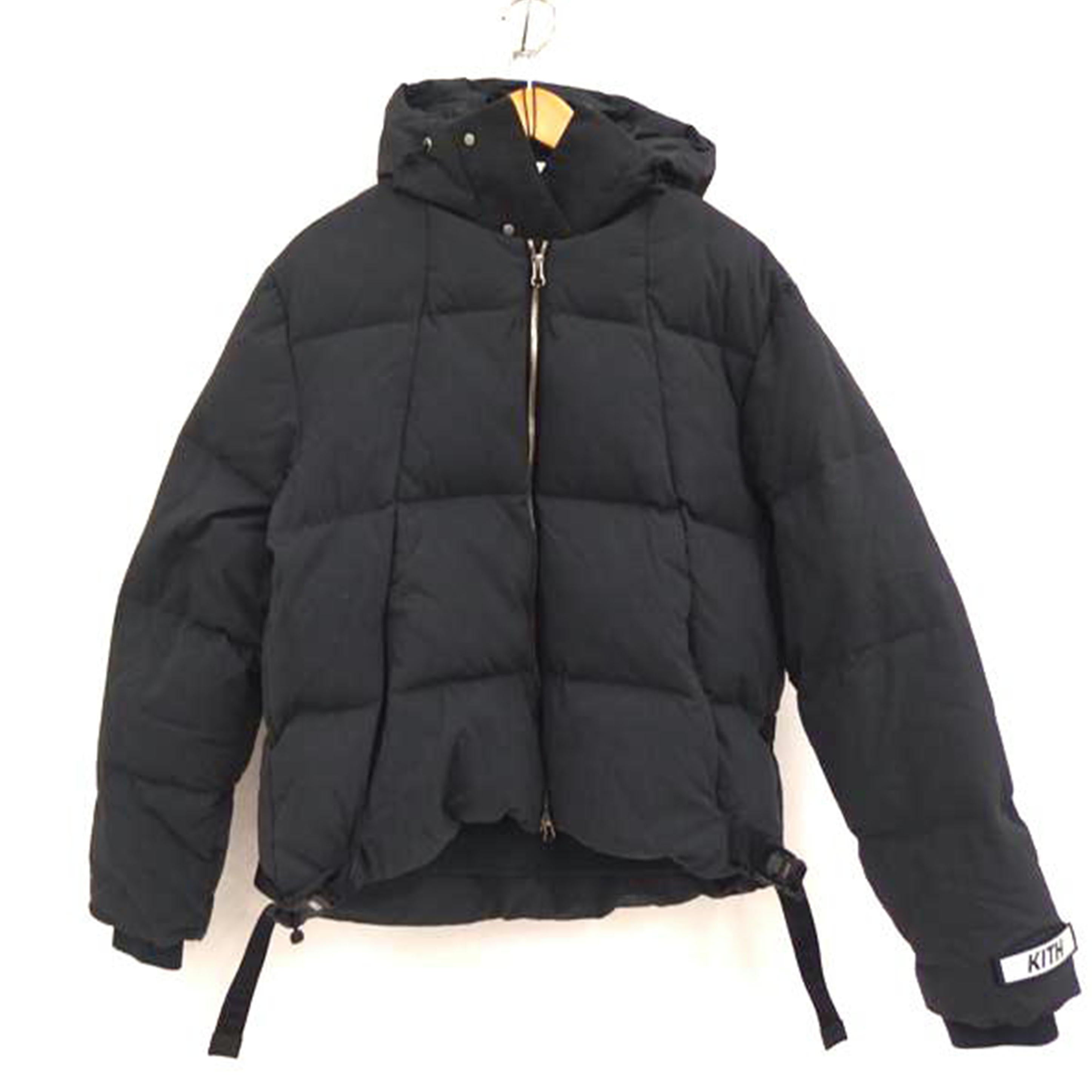 kith キス　ストライプジップアップジャケット ブラック kith キス ストライプジップアップジャケット ブラック kith キス