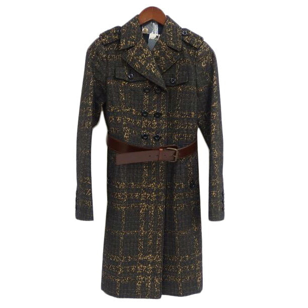 BURBERRY バーバリー/BURBERRY レザーベルト付きコート//Aランク/82