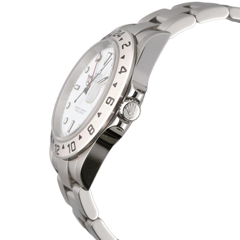 ROLEX/エクスプローラーⅡ/白文字盤/16570//D91****/Aランク/85