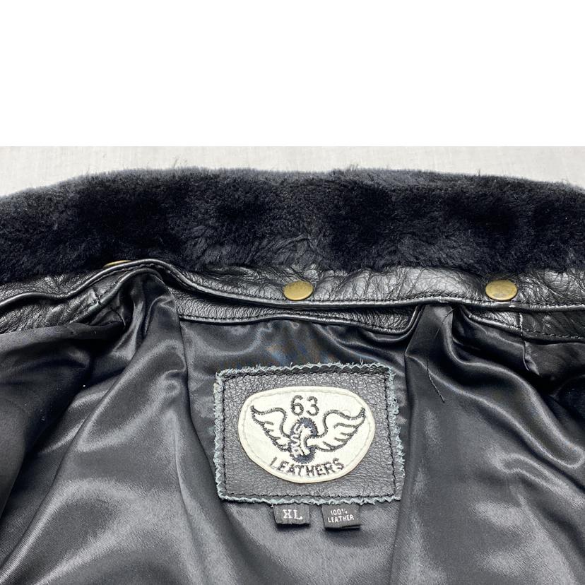 63LEATHERS ロクサンレザーズ/シングルライダース//Bランク/52