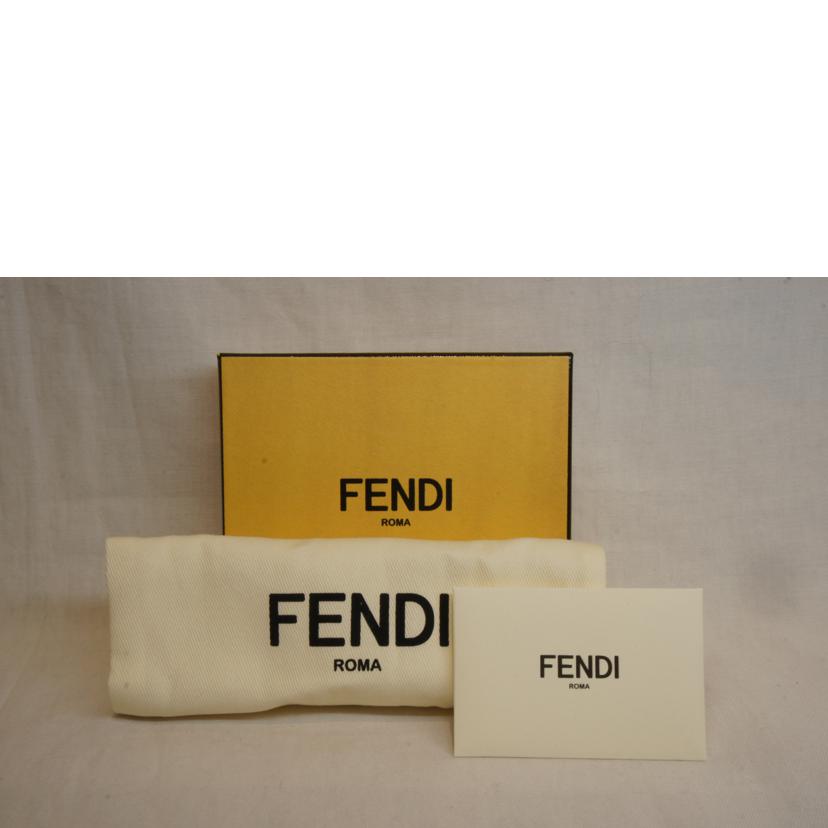 FENDI フェンディ/ズッカ柄サンダルキーチャームブルー//Aランク/92