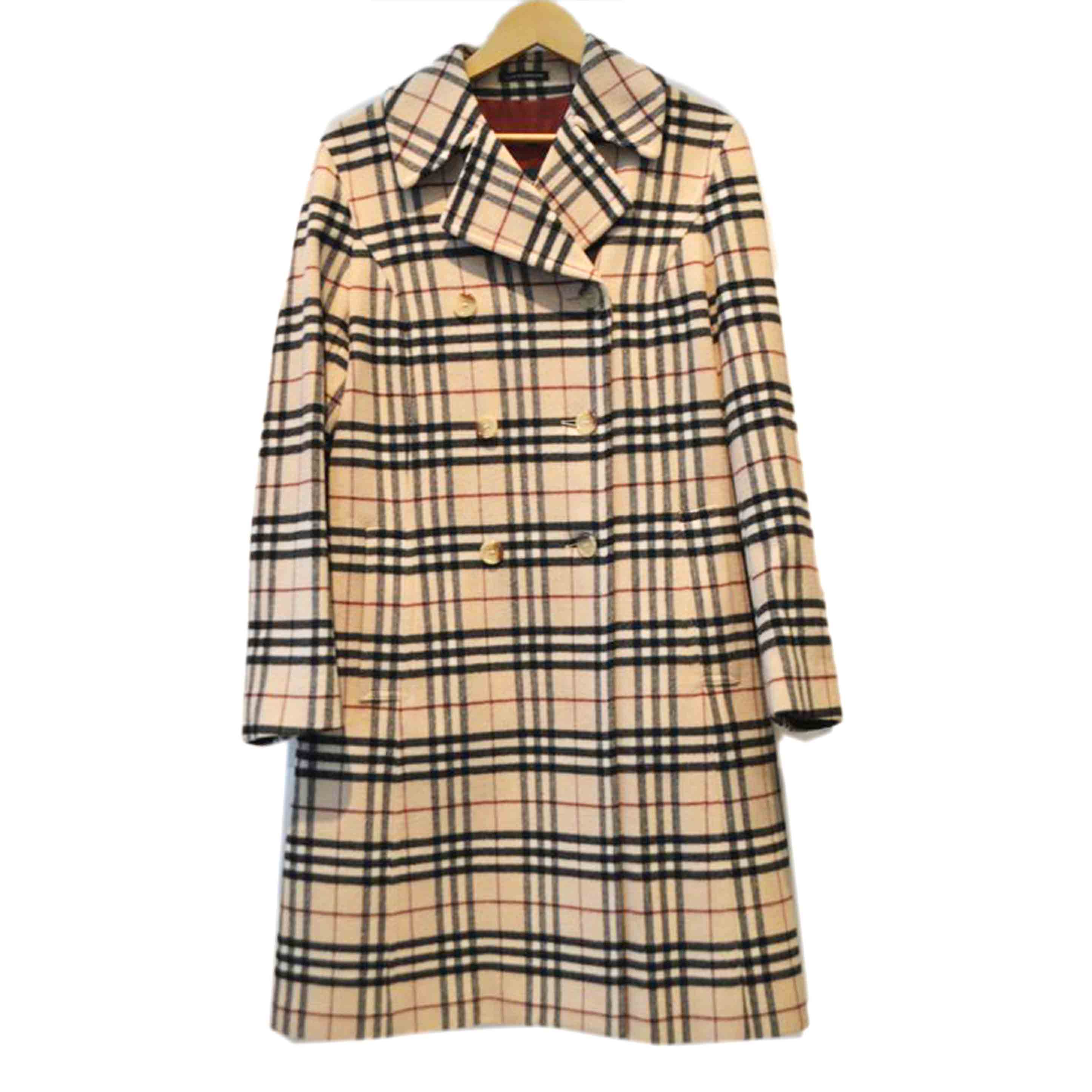 BURBERRY バーバリー/ノバチェックウールレディースコート//Mサイズ(UK12)/JR33236/01//ABランク/89