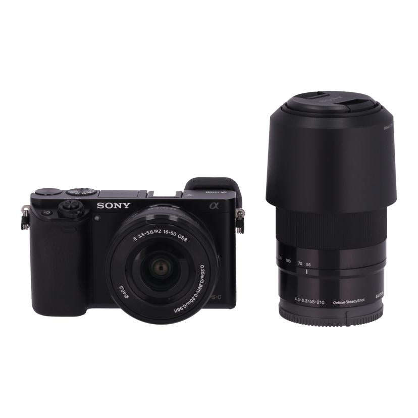 SONY ソニー/ミラーレス一眼ダブルズームキット/α6000/ILCE-6000Y//3172252/Bランク/03