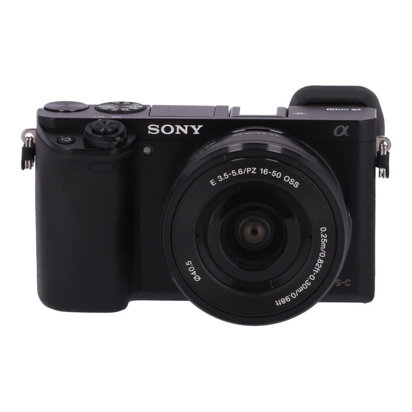 SONY ソニー/ミラーレス一眼ダブルズームキット/α6000/ILCE-6000Y//3172252/Bランク/03