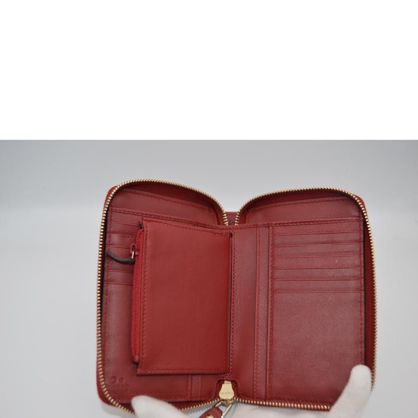 GUCCI グッチ/マイクログッチシマコンパクトラウンドファスナー財布/449423//114*/Aランク/89