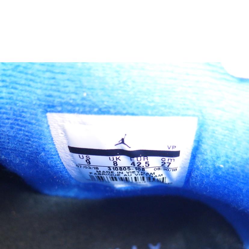 NIKE ナイキ/エアジョーダン10/レトロ/オーランド/スニーカー/310805-108//Aランク/18