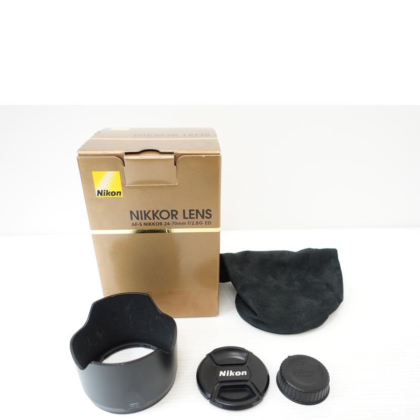 NIKON ニコン/24-70mm望遠ズームレンズ/24-70mmF2.8G ED//709183/ABランク/88