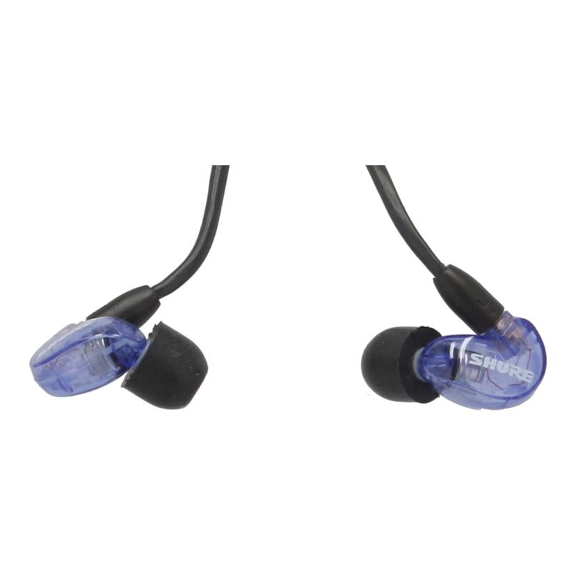 SHURE シュア /有線イヤホン/SE215 Special Edition/SE215SPE-PL-A//3CE18838166/ABランク/77