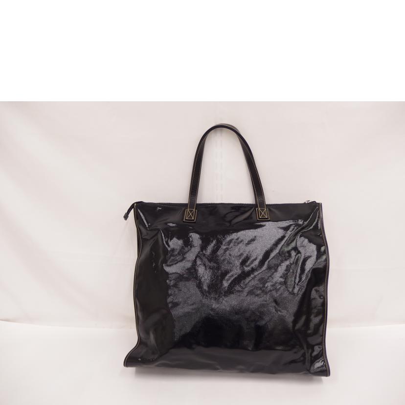 GUCCI グッチ/エンブレムコーティングトート/黒/181905//498***/Aランク/82