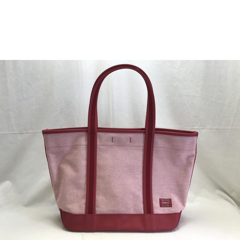 PORTER GIRL ポーターガール/ボーイフレンドトート シャンブレー トートバッグ(M)//ABランク/51