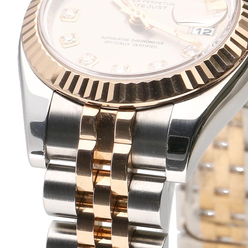 ROLEX ロレックス/レディ・デイトジャスト・10PD・SS×PG/D番/179171G//D17**********/Aランク/19