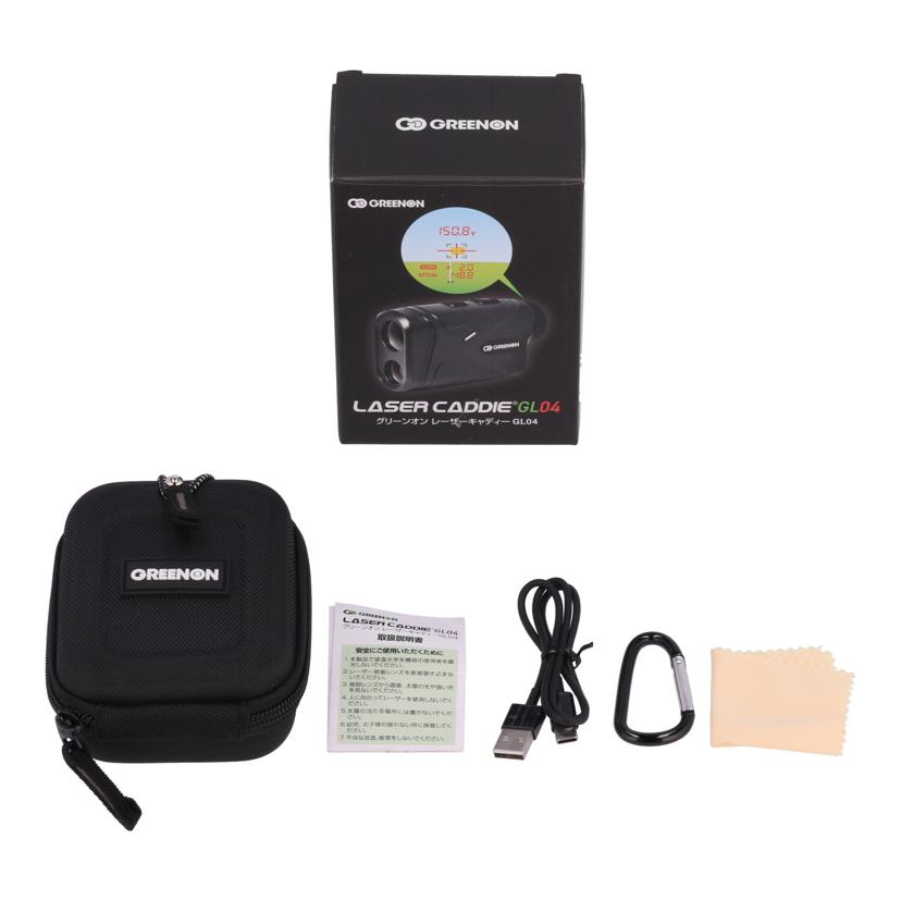 GREENON グリーンオン/ゴルフ用レーザー距離計/レーザーキャディ/LASERCADDIE GL04//GL04B05116745/Bランク/06