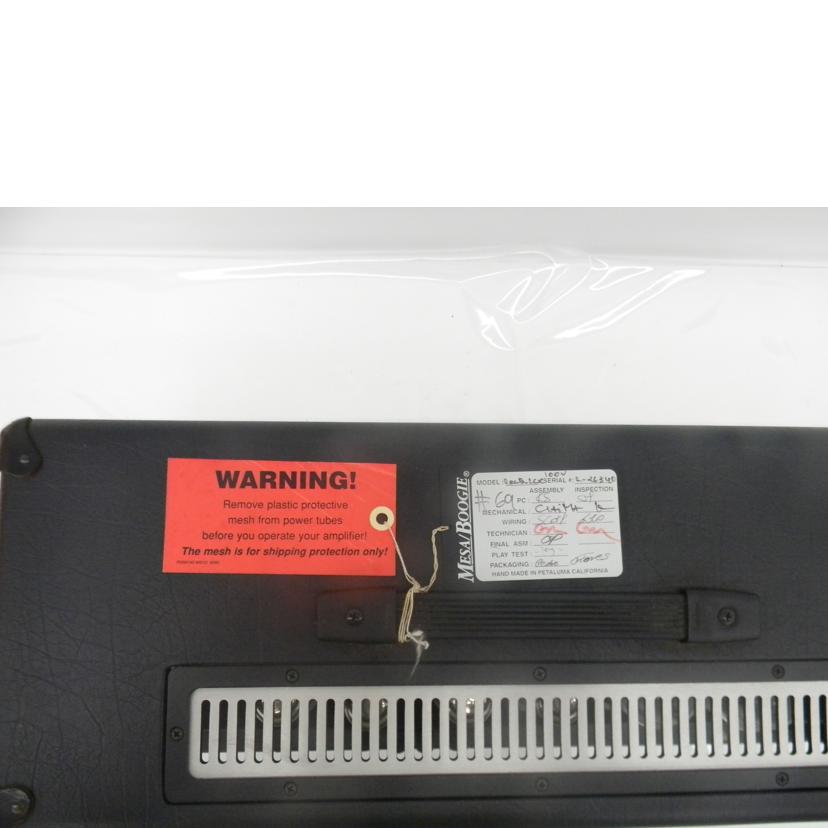 MESA/BOOGIE メサブギー/ギターアンプヘッド/DUAL RECTIFIRE SOLO HEAD//R-026340/ABランク/75