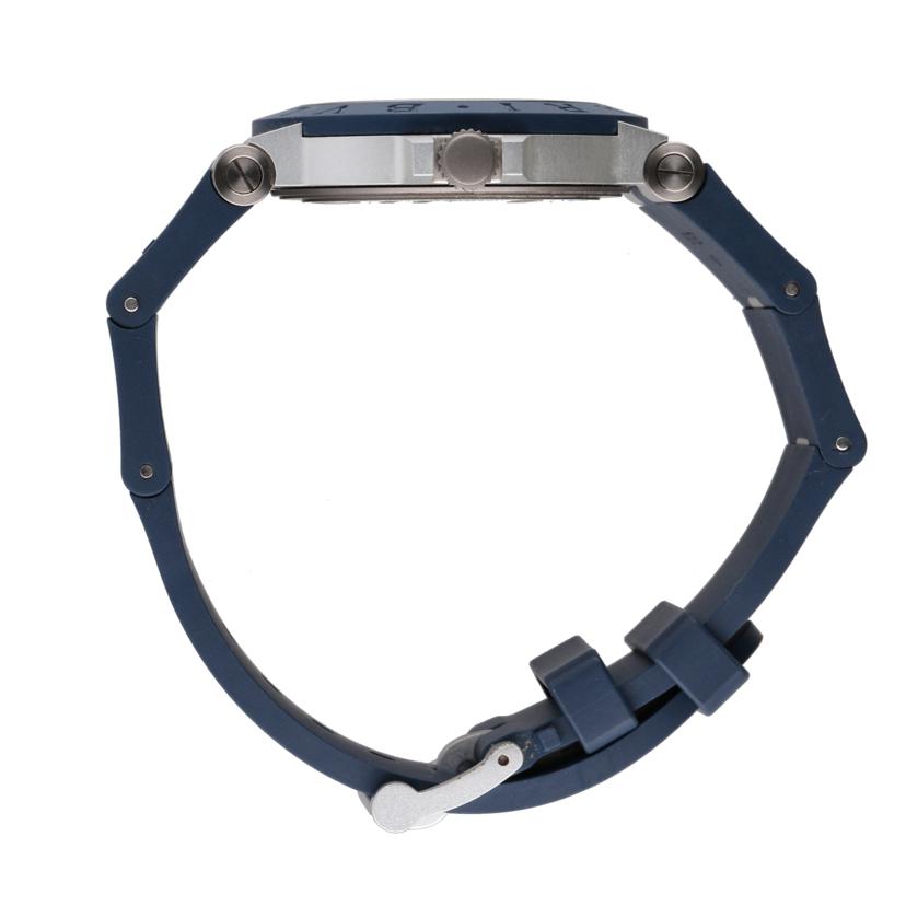 BVLGARI ブルガリ/◎アルミニウムGMT/ブルー/メンズ/自動巻き/103554//BU1****/SAランク/75