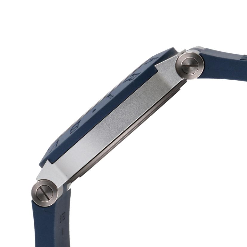 BVLGARI ブルガリ/◎アルミニウムGMT/ブルー/メンズ/自動巻き/103554//BU1****/SAランク/75