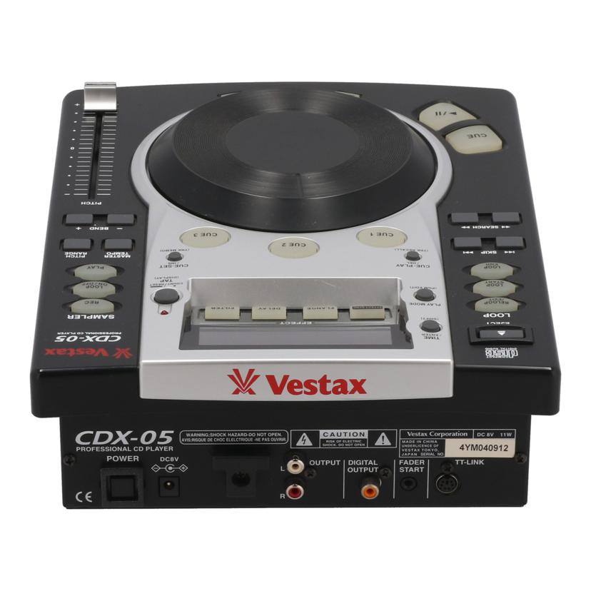 VESTAX ベスタックス /CDプレーヤー/CDJ/CDX-05//4YM040912/Bランク/75