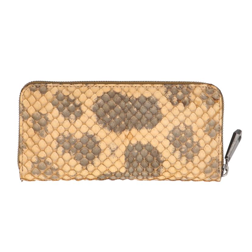 ZOO ズー/アナコンダ/ラウンドファスナー長財布//SAランク/18