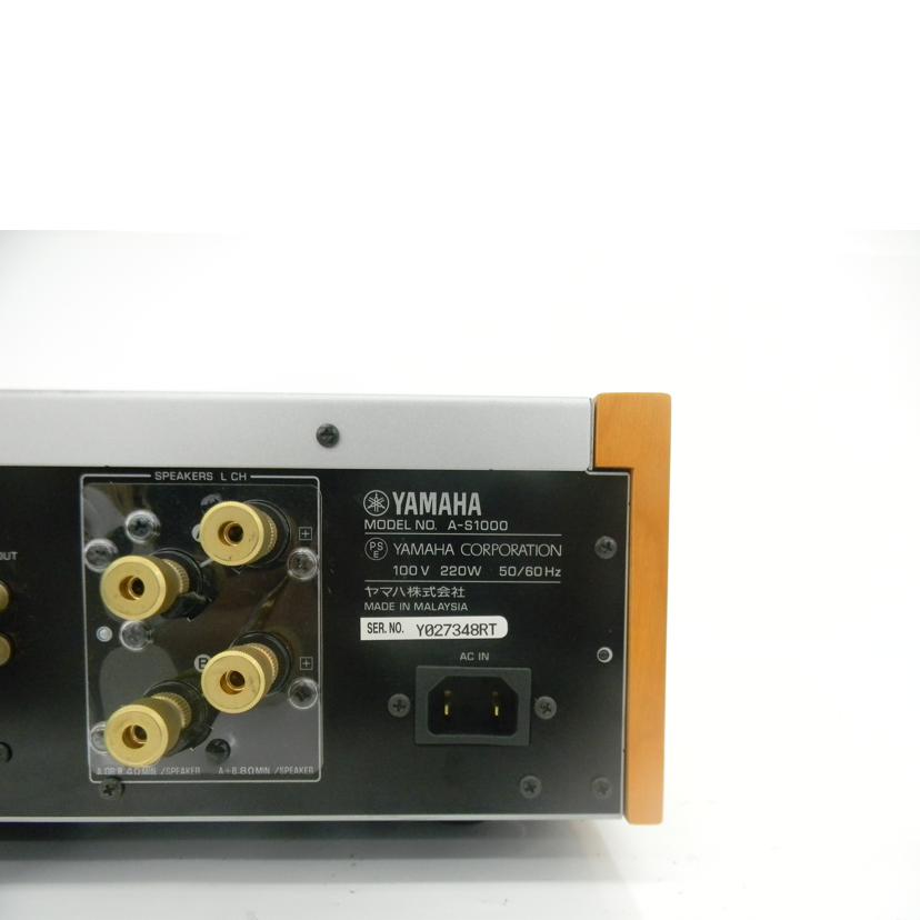 YAMAHA 155400/プリメインアンプ YAMAHA A-S1000/A-S1000//Y027348RT/ABランク/75