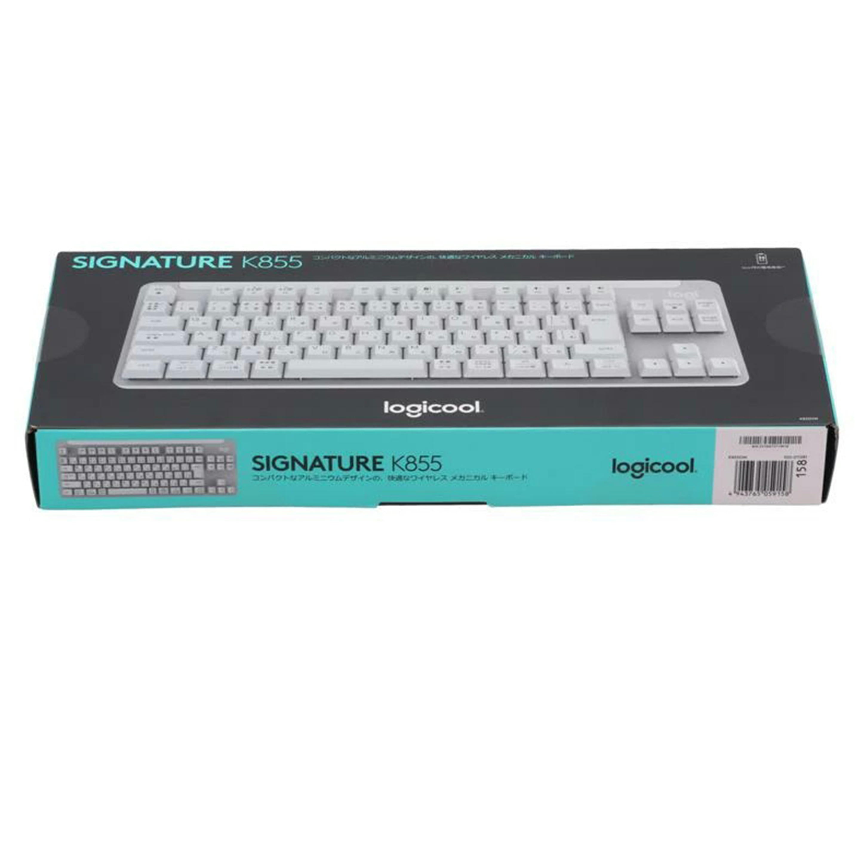 Logicool ロジクール /ワイヤレスキーボード未使用/K855OW//2316GT071W19/Sランク/77