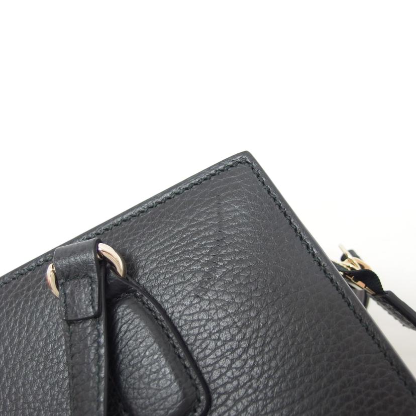 GUCCI グッチ/ソーホー/インターロッキングG/ハンドバッグ/ブラック/9264180336224//520***/ABランク/18