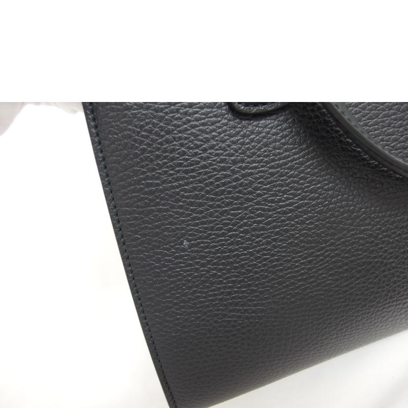 GUCCI グッチ/ソーホー/インターロッキングG/ハンドバッグ/ブラック/9264180336224//520***/ABランク/18