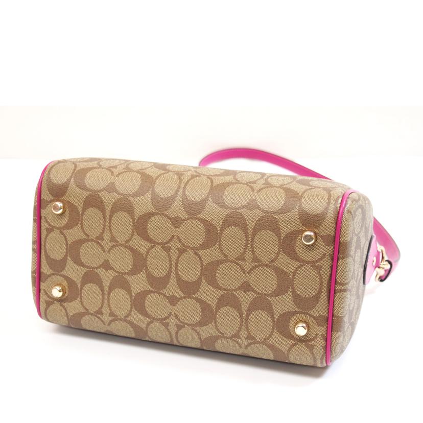 COACH コーチ/ローアンサッチェルシグネチャーキャンバス/CH280//F23**/SAランク/71