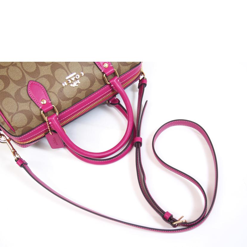COACH コーチ/ローアンサッチェルシグネチャーキャンバス/CH280//F23**/SAランク/71