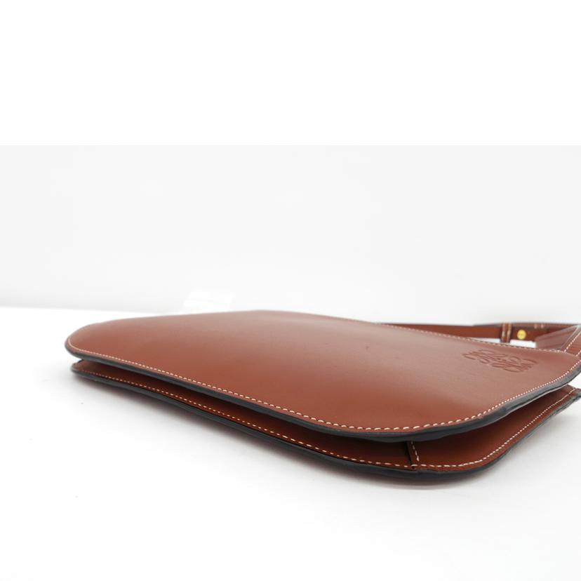 LOEWE ロエベ/ゲートダブルジップショルダーポーチ /113.54.Z43//102***/Aランク/75