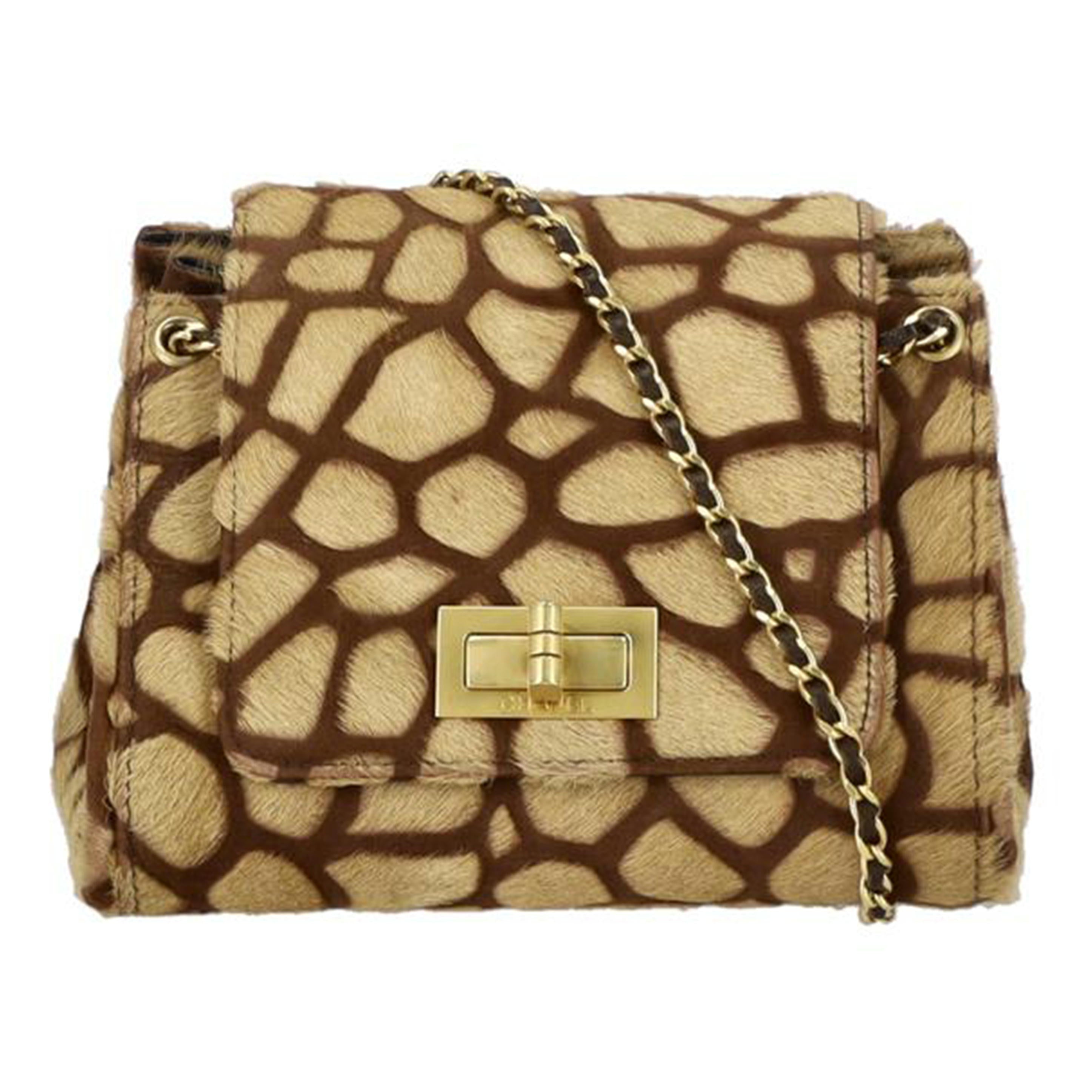 CHANEL シャネル/チェーンバッグ/キリン柄//635****/Aランク/19