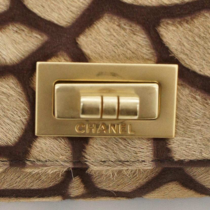 CHANEL シャネル/チェーンバッグ/キリン柄//635****/Aランク/19