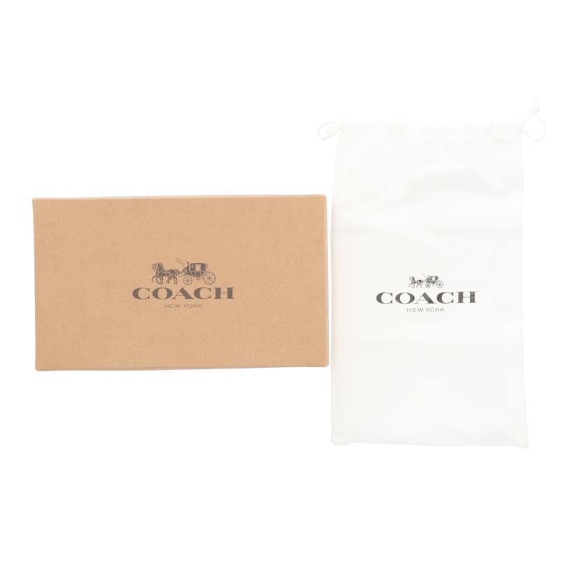 COACH コーチ/ジップアラウンドウォレット スヌーピー シグネチャー/C4596//D21**/Aランク/85