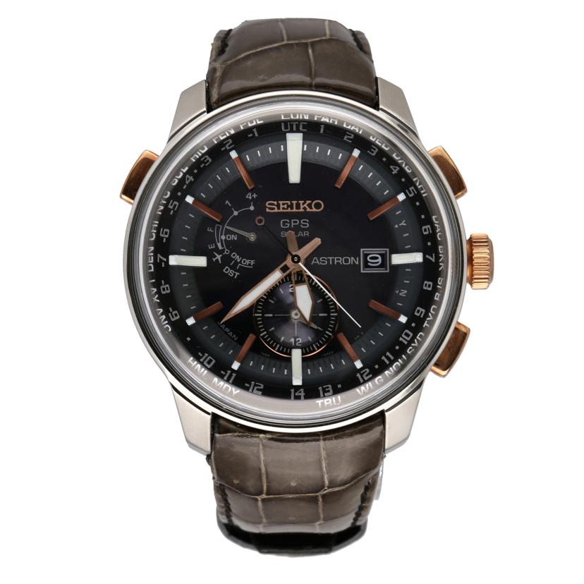 SEIKO セイコー/アストロン・レザーベルト/GPSソーラー/SBXA038//3D3***/Aランク/19