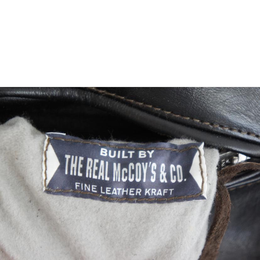 THE REAL McCOY’S ザ リアルマッコイズ/BUCO ホースハイド シングルライダースジャケット//サイズ 36/Bランク/05