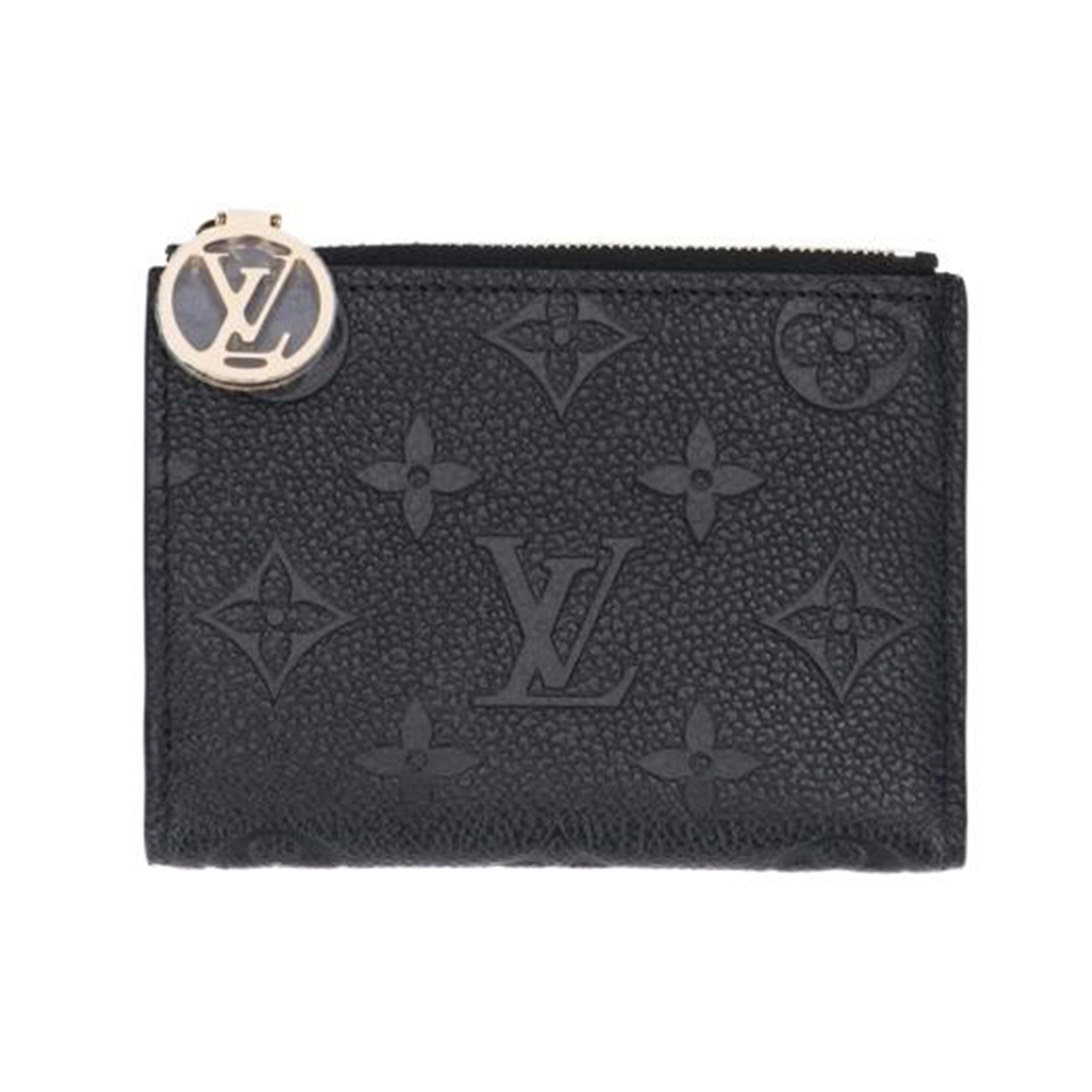 LV ルイ・ヴィトン/ポルトフォイユ・リサ/アンプラント/ノワール/M83365//RFI****/SAランク77