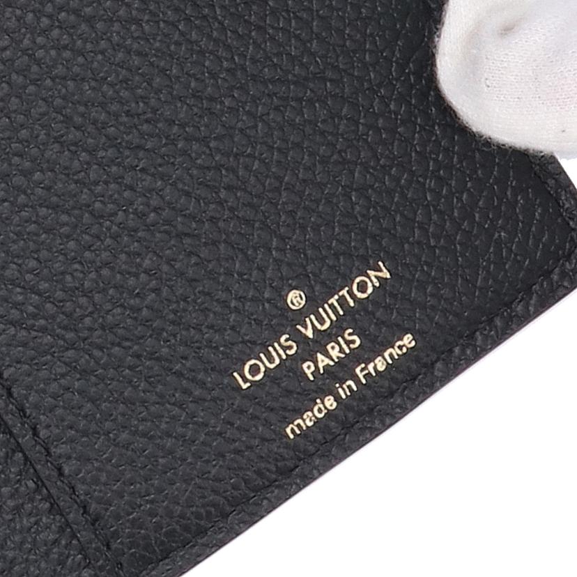 LV ルイ・ヴィトン/ポルトフォイユ・リサ/アンプラント/ノワール/M83365//RFI****/SAランク77