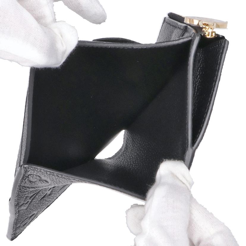 LV ルイ・ヴィトン/ポルトフォイユ・リサ/アンプラント/ノワール/M83365//RFI****/SAランク77