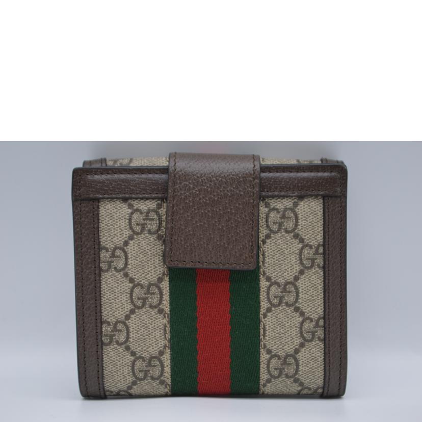 GUCCI グッチ/■オフディアGGスプリームコンパクト財布/523173//214*/SAランク/89