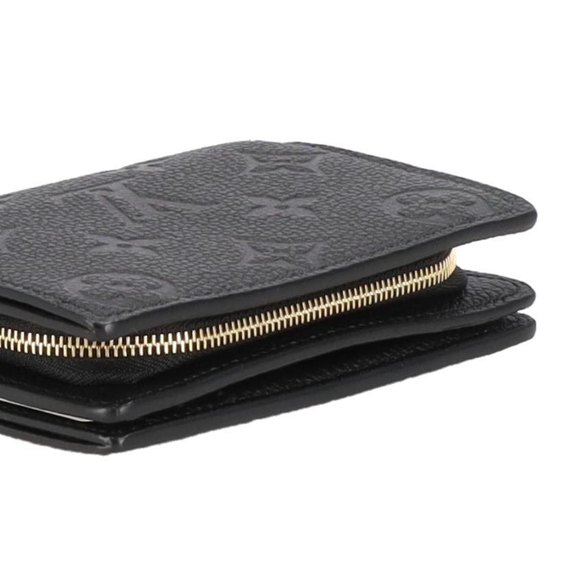 LOUIS VUITTON ルイ・ヴィトン/ポルトフォイユ・クレア モノグラム・アンプラント/ノワ-ル/M80151//RFI*/SAランク/93