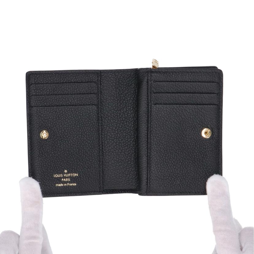 LOUIS VUITTON ルイ・ヴィトン/ポルトフォイユ・クレア モノグラム・アンプラント/ノワ-ル/M80151//RFI*/SAランク/93