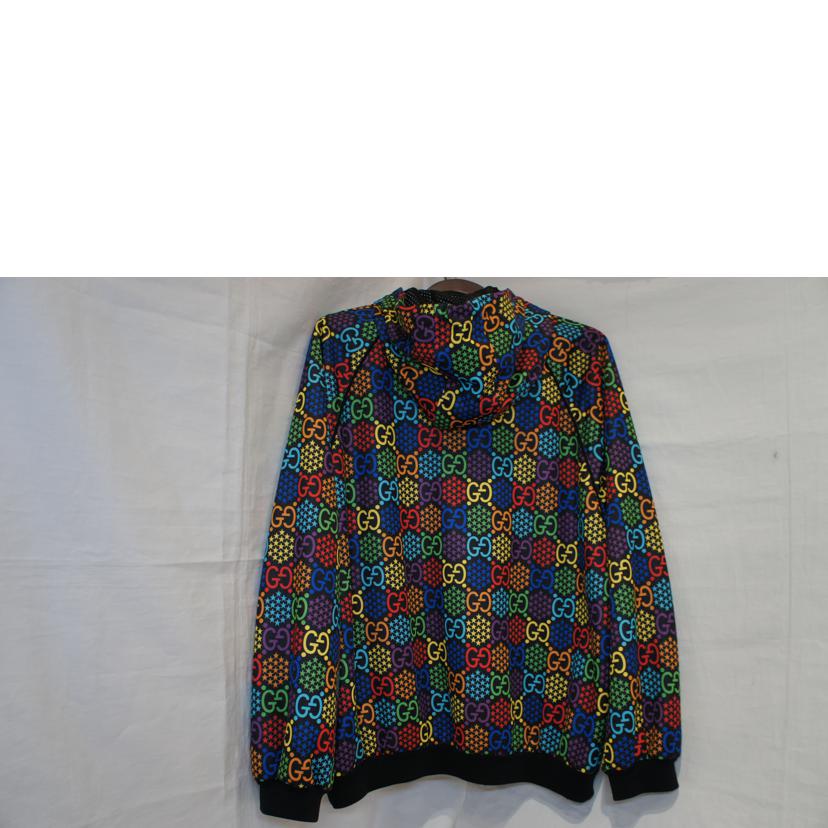 GUCCI グッチ/GGサイケデリック/コットンポリ/ジップフーディー//Aランク/92