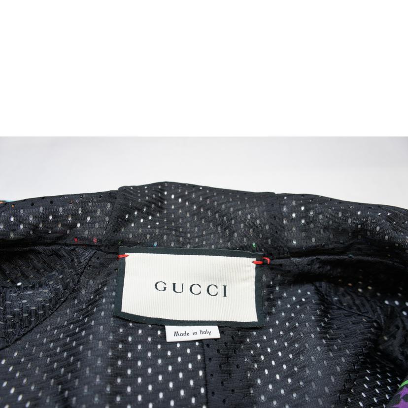 GUCCI グッチ/GGサイケデリック/コットンポリ/ジップフーディー//Aランク/92