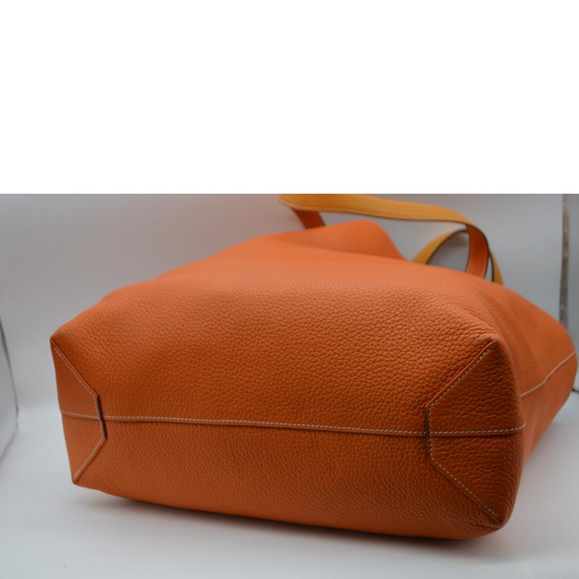 HERMES エルメス/ドゥブルセンス36/トリヨンクレマンス/オレンジムタード//5B ****/Aランク/89