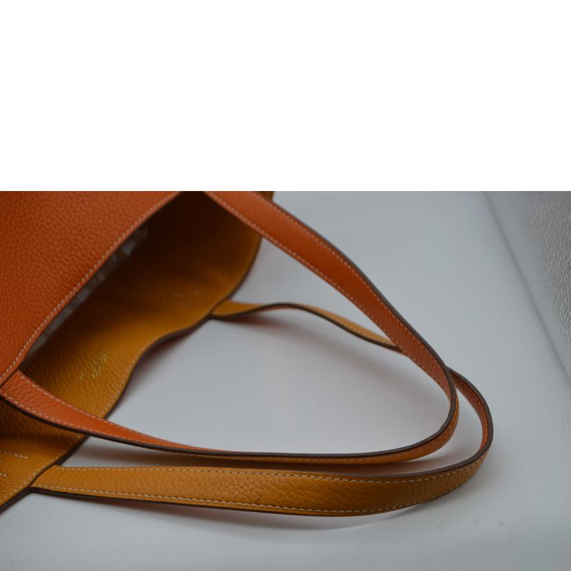 HERMES エルメス/ドゥブルセンス36/トリヨンクレマンス/オレンジムタード//5B ****/Aランク/89