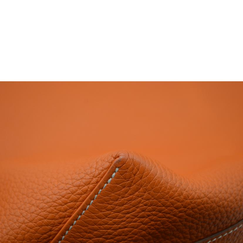 HERMES エルメス/ドゥブルセンス36/トリヨンクレマンス/オレンジムタード//5B ****/Aランク/89