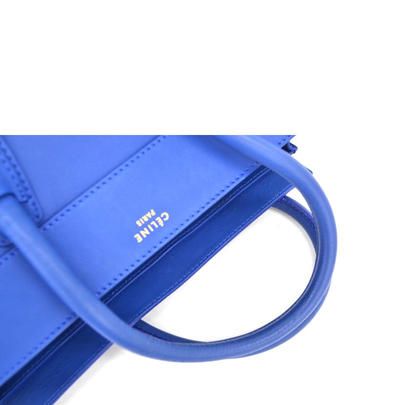 CELINE /ラゲージミニショッパーレザートート/165213//F-C******/ABランク/75