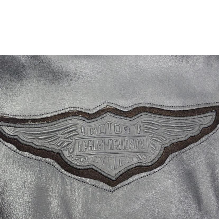 HARLEY DAVIDSON ハーレーダビッドソン/★HARLEYDAVIDSONレザーJKT /1-800-633-0092//M/ABランク/62