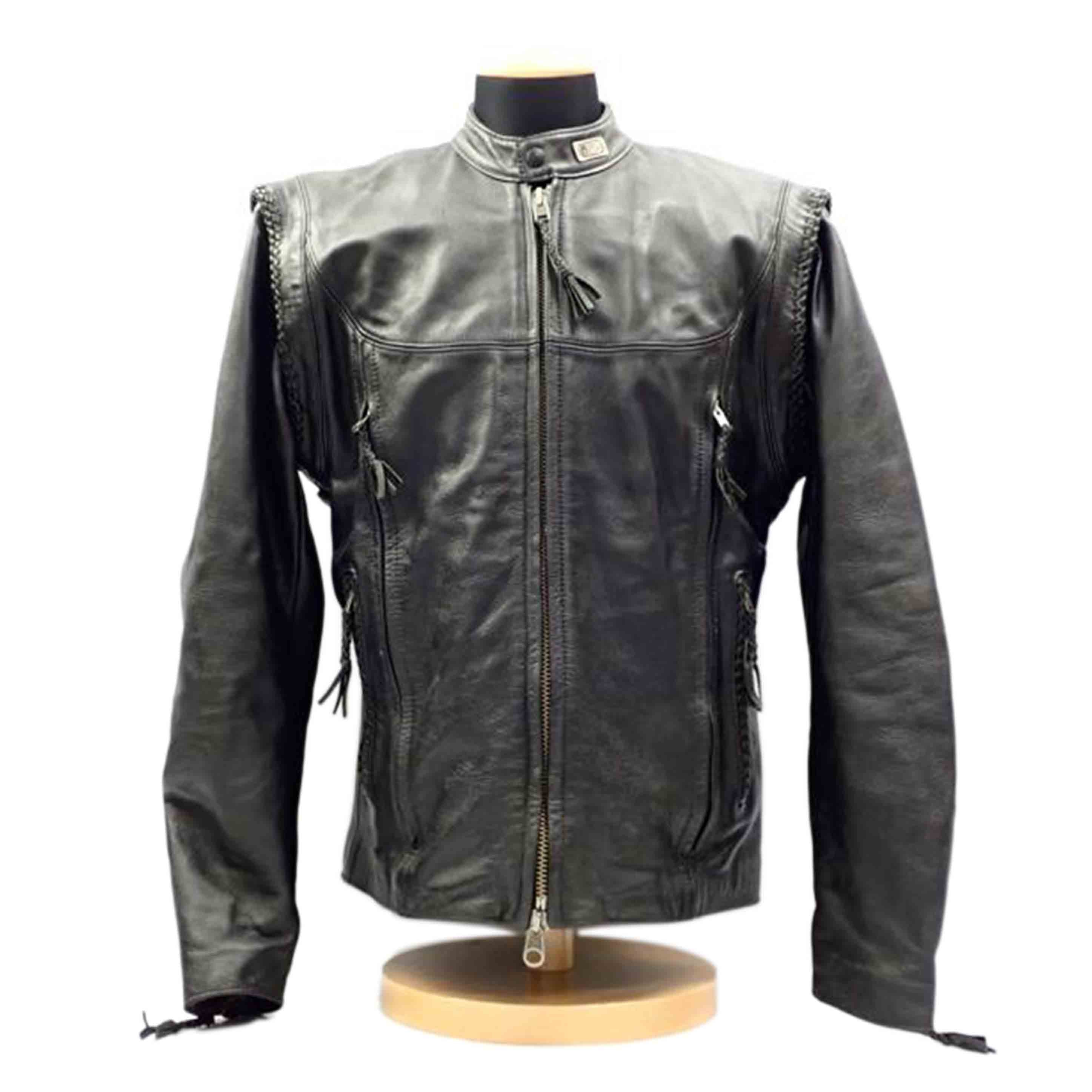 HARLEY DAVIDSON ハーレーダビッドソン/★HARLEYDAVIDSONレザーJKT /1-800-633-0092//M/ABランク/62