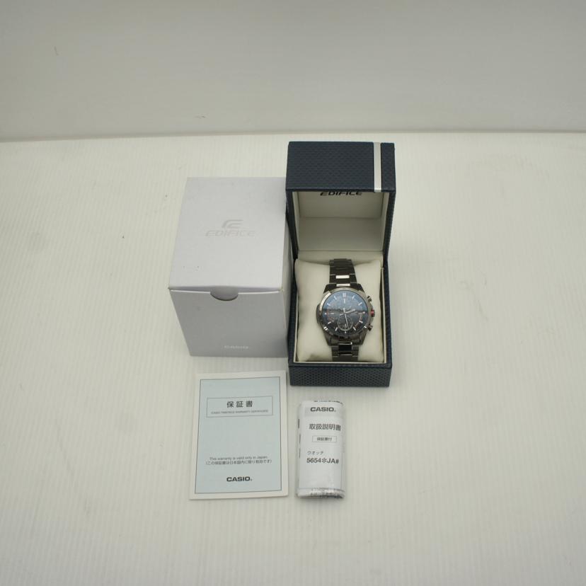 CASIO カシオ/エディフィス・カーボンダイアル/メンズ/電波ソーラー/EQW-A2000DC-1AJF//565*/SAランク/01