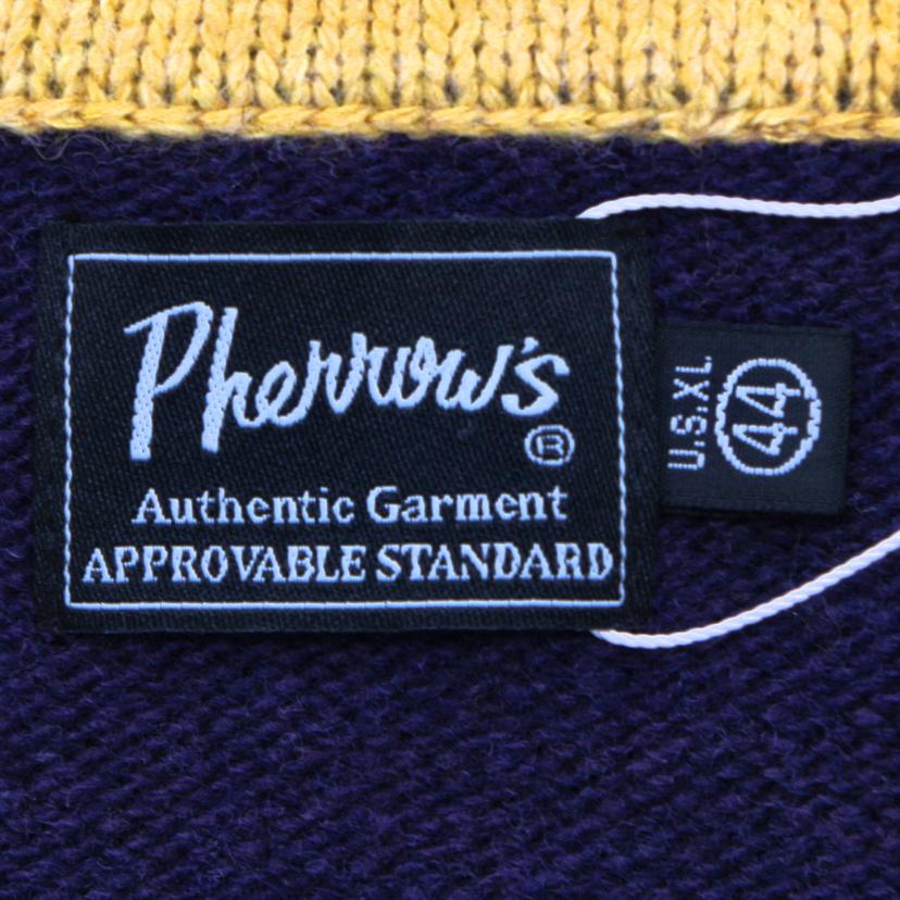 Pherrow's フェローズ/レタードカーディガン/23W-PLC1//SAランク/05